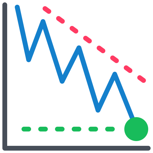 análisis de mercado icono gratis