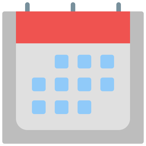 calendario icono gratis