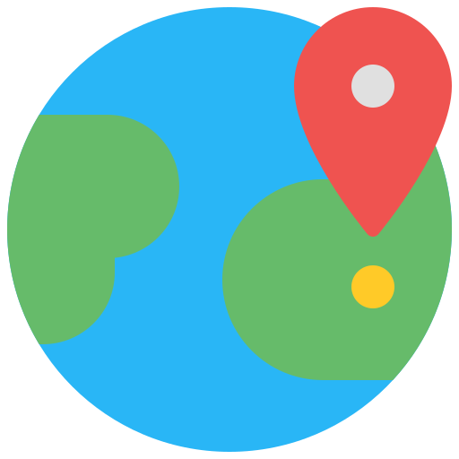 Destination - Free maps and location icons