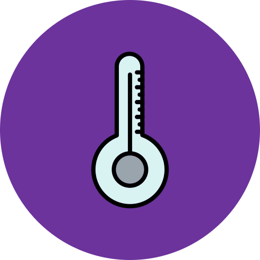 Thermometer Generic Outline Color icon