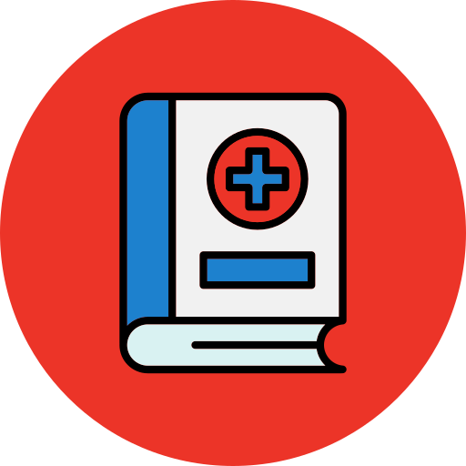 libro medico icono gratis