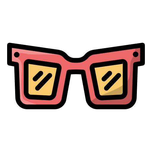 Glasses Generic Outline Color Icon