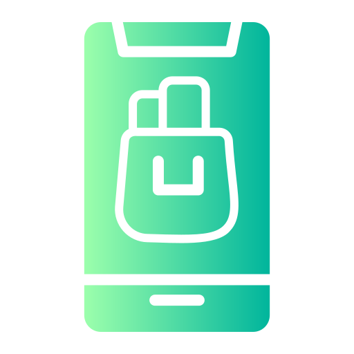 Mobile shopping free icon Mobile shopping free icon