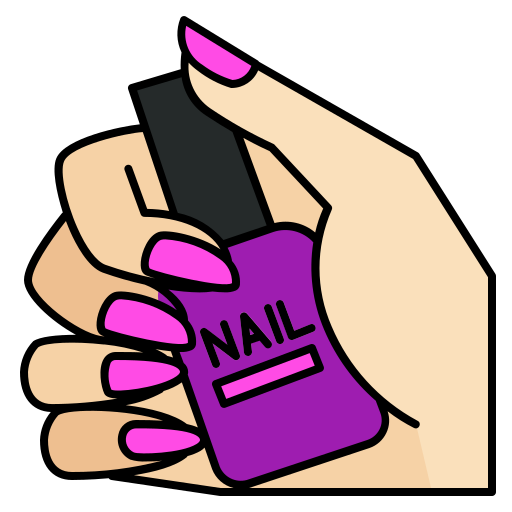 Nails polish Generic Outline Color icon
