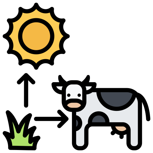 vaca icono gratis