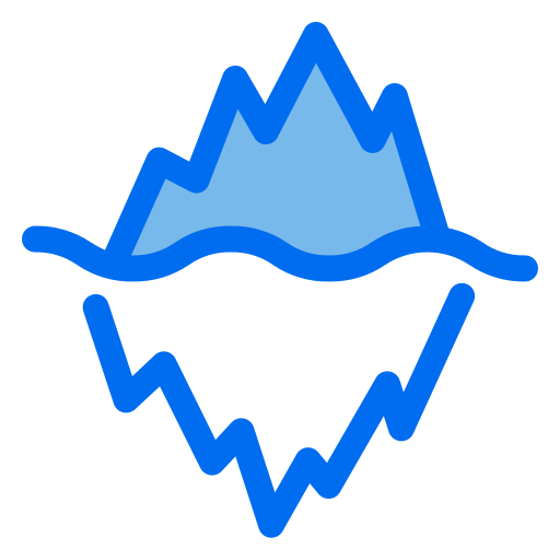 Iceberg Generic Blue icon