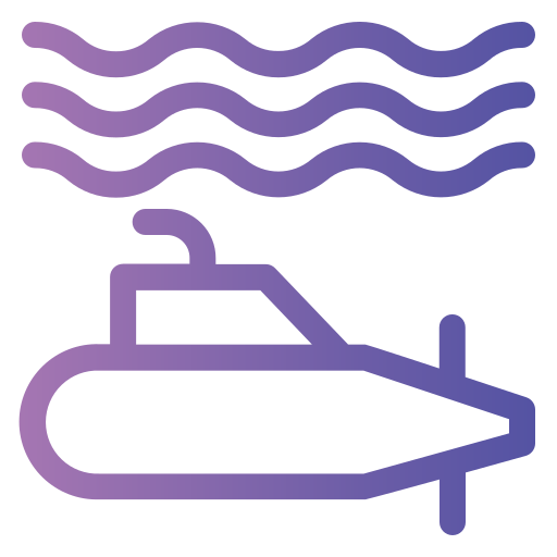 Submarine Generic Gradient icon