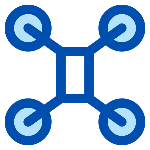 Drone Generic Blue icon