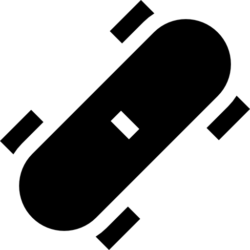 Skateboard free icon