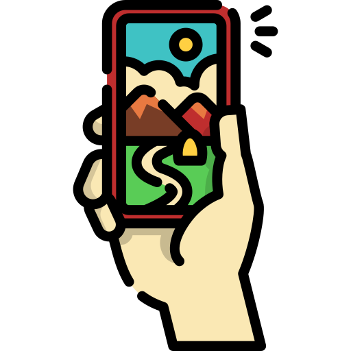 appareil photo du téléphone Icône gratuit