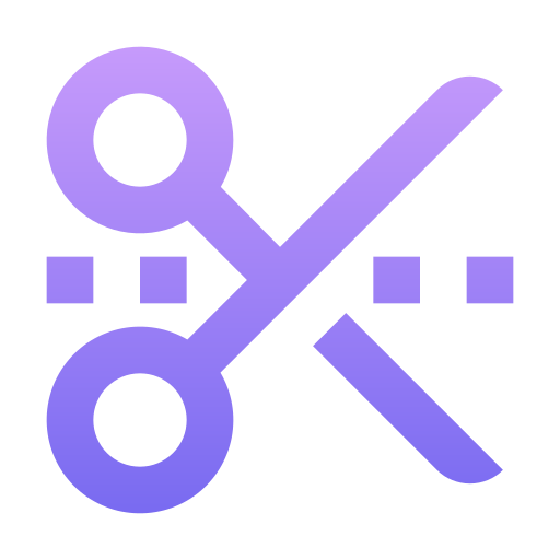 cortar con tijeras icono gratis