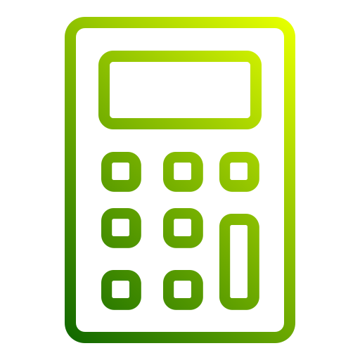 Calculator Generic Gradient icon