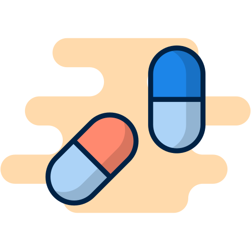 Pills Generic Rounded Shapes icon