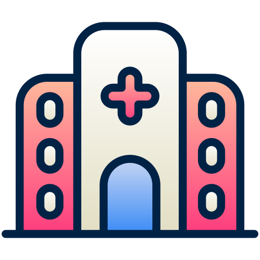 Hospital Generic Lineal Color Gradient icon