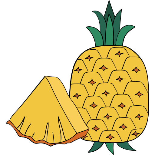 piña icono gratis