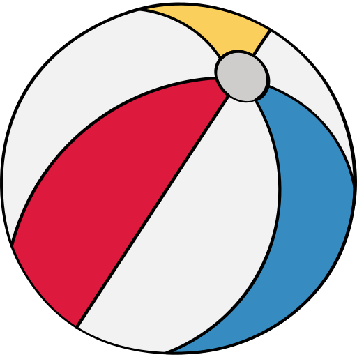 Beach ball - Free kid and baby icons