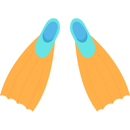 Fins free icon Fins free icon