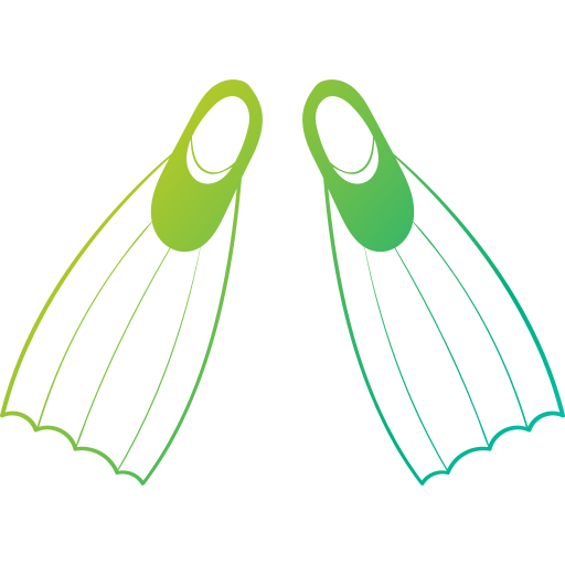 Fins free icon Fins free icon