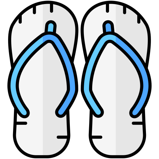 chancletas icono gratis