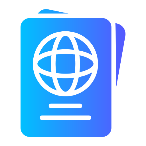 pasaporte icono gratis