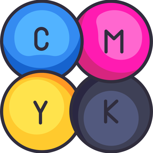 cmyk icono gratis