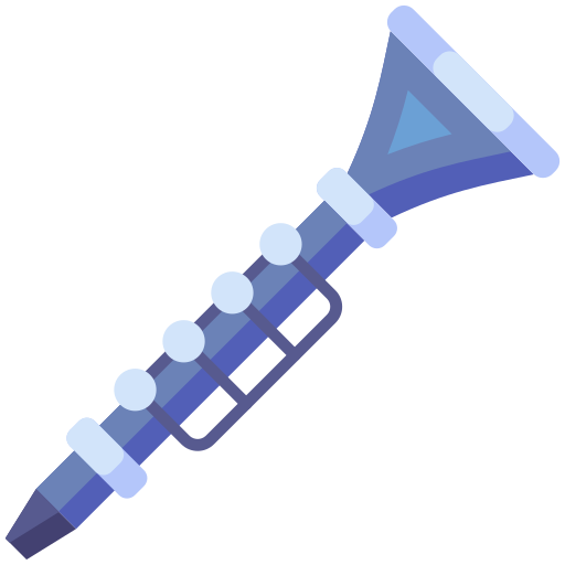 clarinete icono gratis