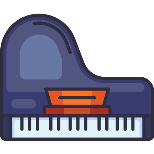 piano icono gratis