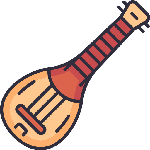 sitar icono gratis