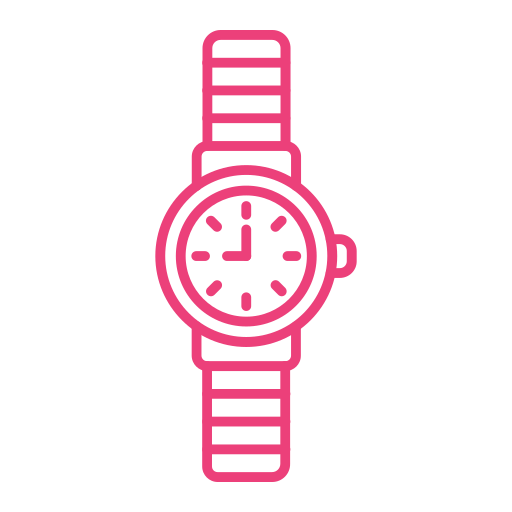 reloj de pulsera icono gratis