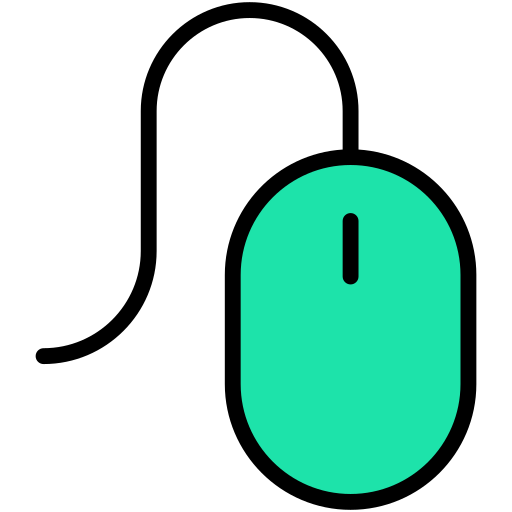 Mouse Generic Outline Color Icon