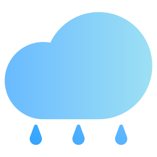 Rainy day Generic Flat Gradient icon