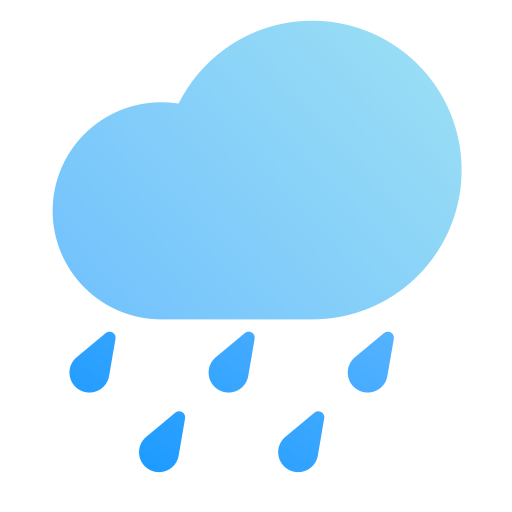 Rainy Generic Flat Gradient icon