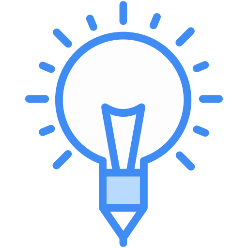 Creative idea Generic Blue icon