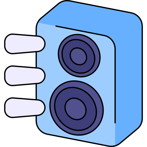 altavoz icono gratis