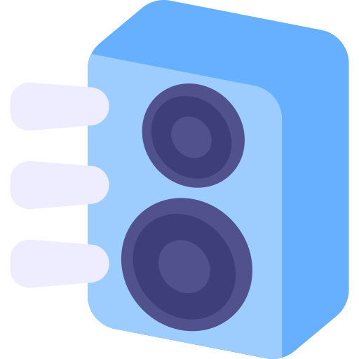 altavoz icono gratis