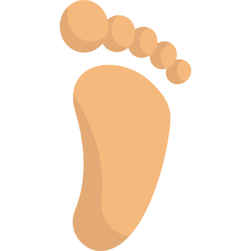 Foot - Free kid and baby icons