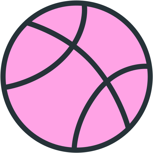 pelota de baloncesto icono gratis