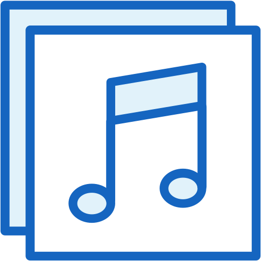 Music Generic Outline Color icon