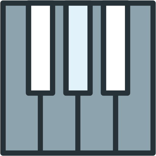 piano icono gratis