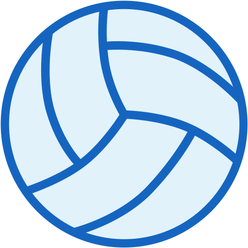 pelota de voleibol icono gratis