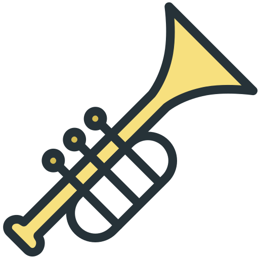 trompeta icono gratis trompeta icono gratis