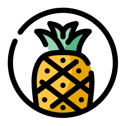 piña icono gratis