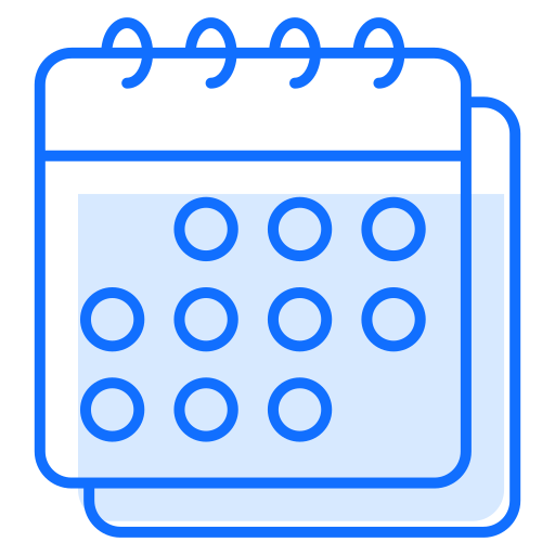 calendário grátis ícone