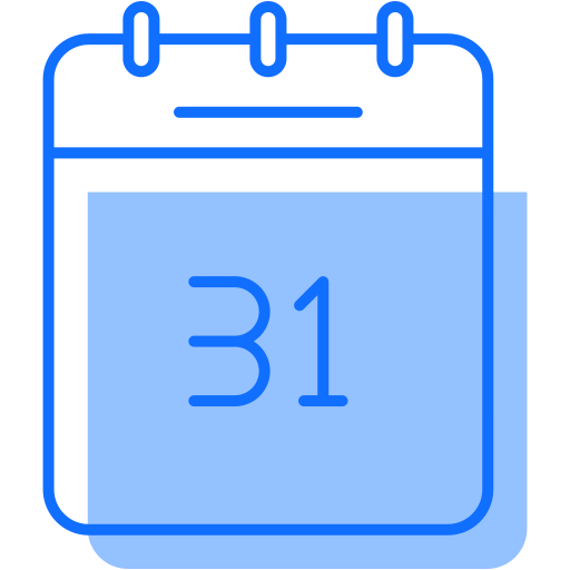 calendário grátis ícone