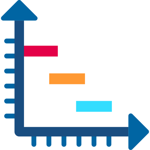 Gantt chart - Free business and finance icons