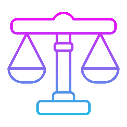 Justice free icon