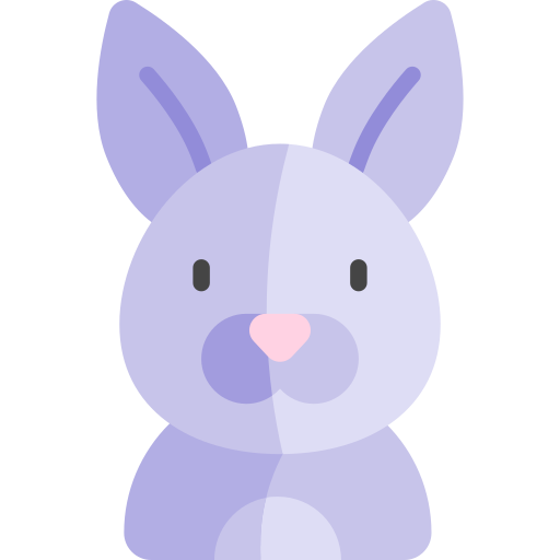 Rabbit Kawaii Flat icon