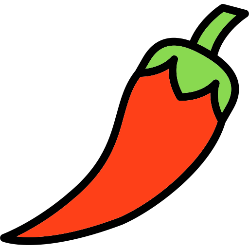 Chilli pepper Generic Outline Color icon