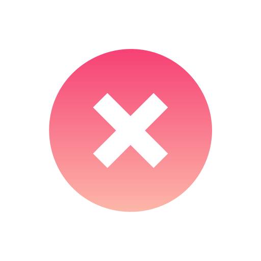 Cross button free icon