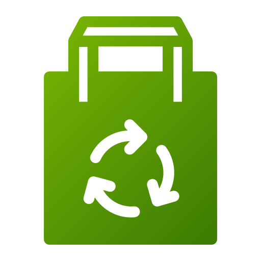 Recycle bag Generic Flat Gradient icon